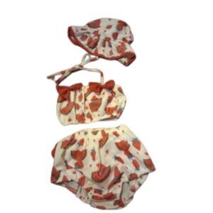Xinchuang Apparel Co Girls US Size 6-9 Mths. Chinese Sz 70 Bikini Set